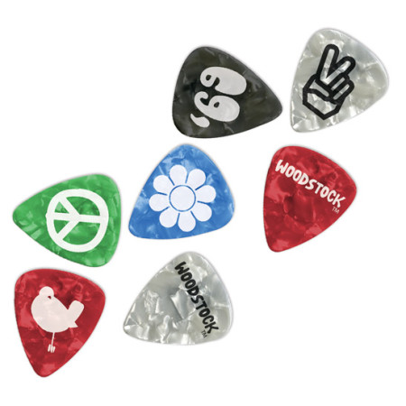 Planet Waves Woodstock pengetőszett 10db-os Light Planet Waves Woodstock pengetőszett 10db-os Light