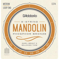 D'Addario J74 foszfor-bronz húrkészlet 11-40-es