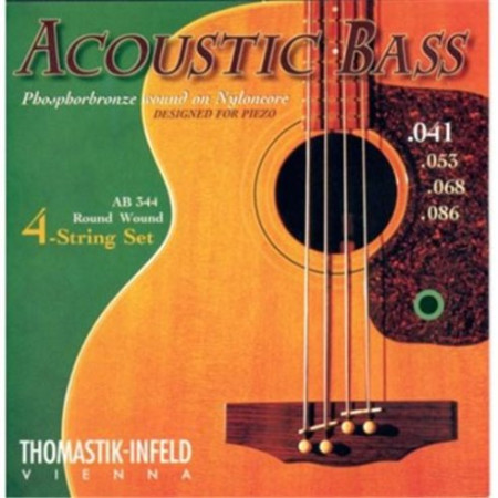Thomastik 4húros Akusztikus Basszusgitárhúr Készlet AB344