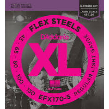 D'Addario EFX-170-5   45-130 készlet