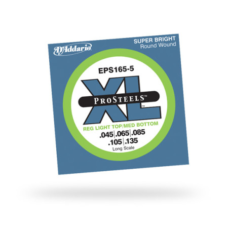 D'Addario EPS165-5 45-135 készlet