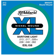 D'Addario EXL158 13-62 készlet