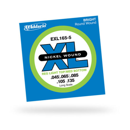 D'Addario EXL165-5 45-135 készlet D'Addario EXL165-5 45-135 készlet