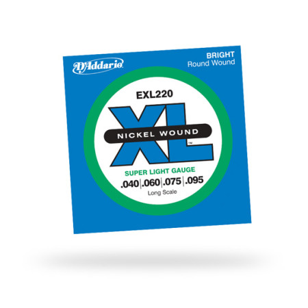 D'Addario EXL220 40-95 készlet D'Addario EXL220 40-95 készlet