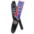 D'Addario Lynyrd Skynyrd signature 'FLAG'mintás 6,3cm széles bőrheveder