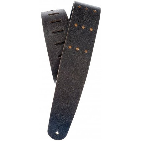 D'Addario vastag marhabőrpánt fekete szegecselt 6,3cm széles D'Addario vastag marhabőrpánt fekete szegecselt 6,3cm széles