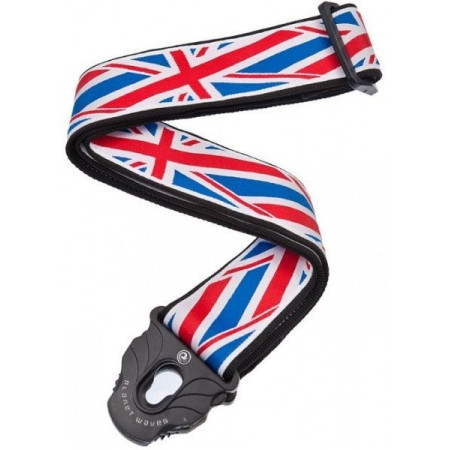 D'Addario Planet Lock nylonszövet gitárpánt Union Jack(50PLA11)