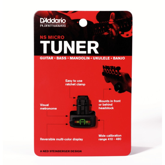Planet Waves Mini Headstock Tuner