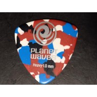  Planet Waves Celluloid 'WIDE' nagy méretû pengetõ multi color 1,0 mm vastag