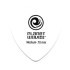  Planet Waves Celluloid 'WIDE' nagy méretû pengetõ fehér 0,7 mm vastag