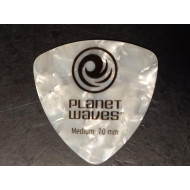  Planet Waves Celluloid 'WIDE' nagy méretû pengetõ fehér gyöngyház 0,7 mm vastag