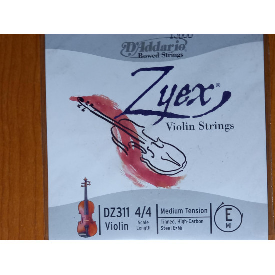 DAddario Zyex hegedû garnitúra