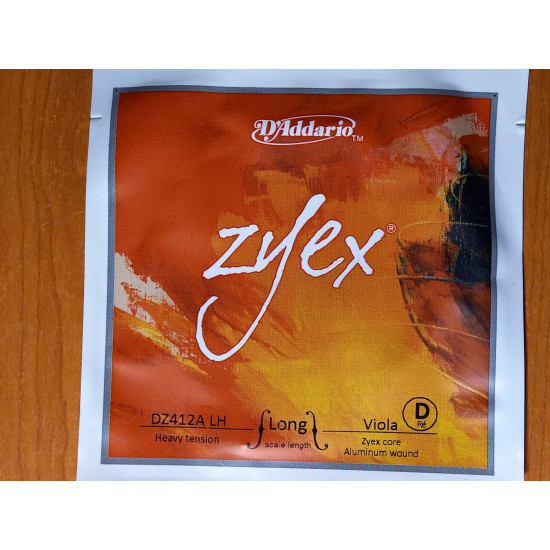 DAddario Zyex brácsa garnitúra