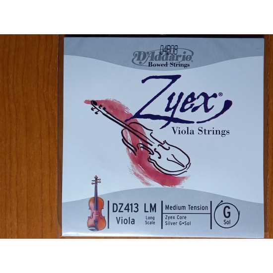 DAddario Zyex brácsa garnitúra DAddario Zyex brácsa garnitúra