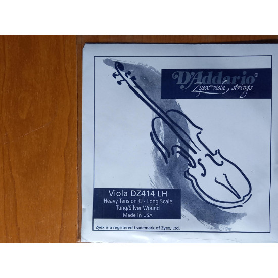 DAddario Zyex brácsa garnitúra