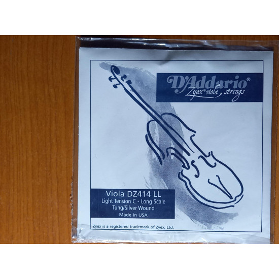 DAddario Zyex brácsa garnitúra