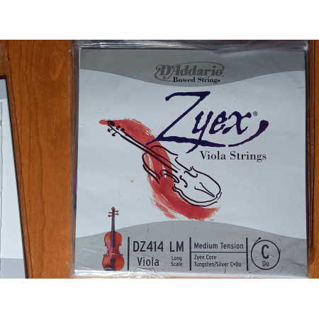 D'Addario Zyex brácsa C húr Long Scale Medium Tension /régebbi csomagolás/