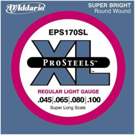 D'Addario EPS170SL/Super Long scale/ 45-100 készlet