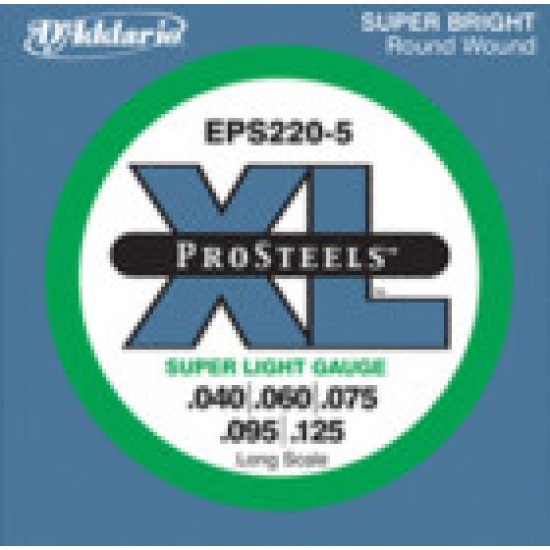 DAddario EPS165-5 45-135 készlet DAddario EPS165-5 45-135 készlet