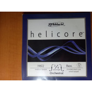 D'Addario Helicore  D nagybõgő húr 3/4-es medium