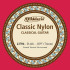 D'Addario J2704 klasszikusgitár (D4) tekercselt ezüstbevonatos nylon húr /medium tension/