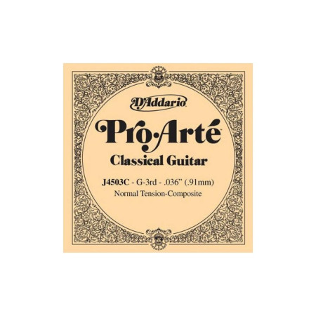 D'Addario J4503C Pro Arte (G3) Composite Polymer húr /medium tension/