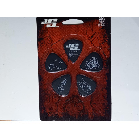 Planet Waves Joe Satriani pengetõszett 10db-os fekete Medium
