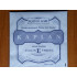 D'Addario KAPLAN aranyozott acélszál hegedû hurkos E húr 4/4 Medium /régebbi csomagolás/