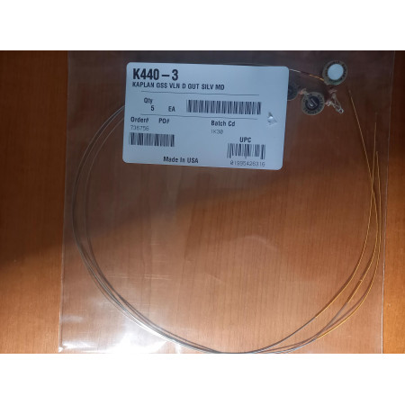 D'Addario KAPLAN Golden Spiral Solo hegedű D bélhúr ezüst tekercseléssel medium tension/csőben/