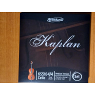 D'Addario Kaplan Solutions cselló garnitúra medium
