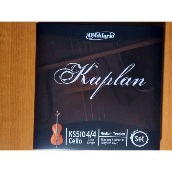 DAddario Kaplan Solutions cselló garnitúra DAddario Kaplan Solutions cselló garnitúra