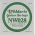 D'Addario NW028 tekercselt nikkelbevonatos fém gitárhúr