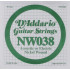 D'Addario NW038 tekercselt nikkelbevonatos fém gitárhúr