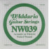 D'Addario NW039 tekercselt nikkelbevonatos fém gitárhúr