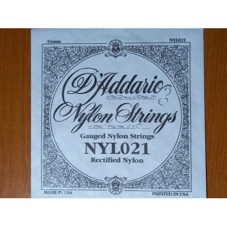 D'Addario NYL021  Rectified nylon húr 
