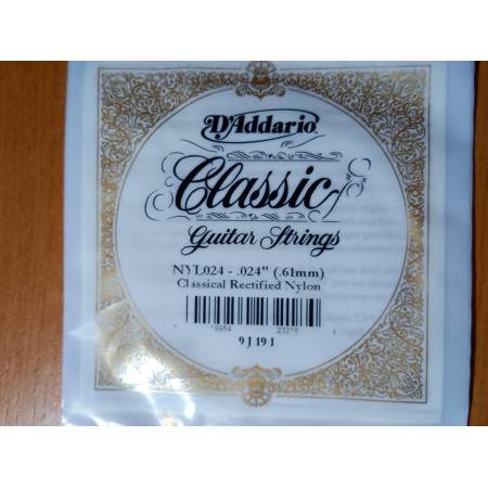 D'Addario NYL024  Rectified nylon húr 
