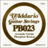 D'Addario tekercselt foszforbronz bevonatos  akusztikus gitár G húr/PB023/