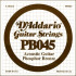 D'Addario tekercselt foszforbronz bevonatos  akusztikus gitár A-húr/PB045/