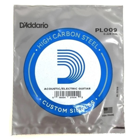 D'Addario PL009 acélszál gitárhúr D'Addario PL009 acélszál gitárhúr