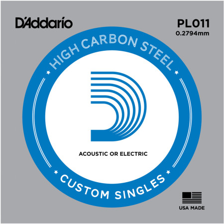 D'Addario PL011 acélszál gitárhúr D'Addario PL011 acélszál gitárhúr