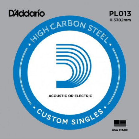 D'Addario PL013 acélszál gitárhúr D'Addario PL013 acélszál gitárhúr