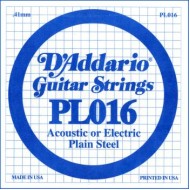 D'Addario PL016 acélszál gitárhúr