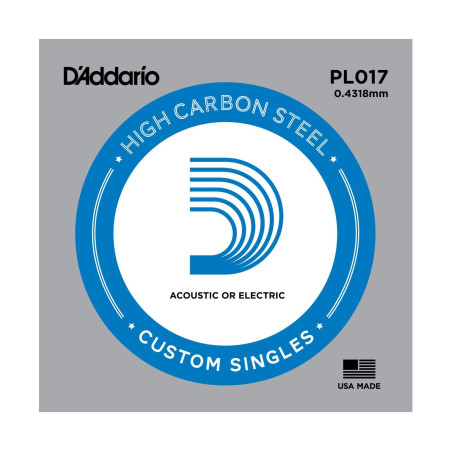 D'Addario PL017 acélszál gitárhúr D'Addario PL017 acélszál gitárhúr