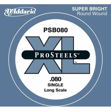 D'Addario PSB080 basszusgitár szálhúr D'Addario PSB080 basszusgitár szálhúr