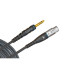 D'Addario PLANET WAVES/Custom Series/ 7,62 méter hosszú mikrofonkábel 6,3-as sztereo jack és XLR dugókkal
