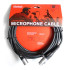 D'Addario PLANET WAVES/Custom Series/ 3,05 méter hosszú mikrofon kábelkábel XLR dugókkal
