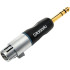 D'Addario Planet Waves XLR female stereo-1/4"/6,3mm/Stereo Male jack adapter