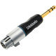 D'Addario Planet Waves XLR female stereo-1/4"/6,3mm/Stereo Male jack adapter D'Addario Planet Waves XLR female stereo-1/4"/6,3mm/Stereo Male jack adapter