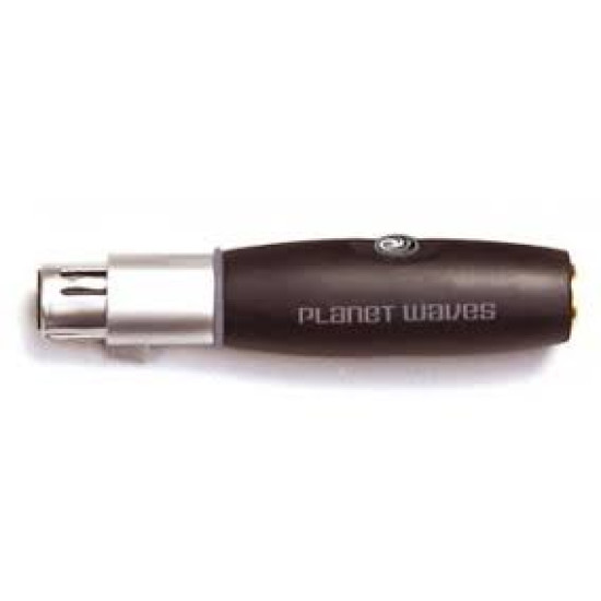 D'Addario Planet Waves XLR female stereo-1/4"/6,3mm/Stereo Female jack adapter