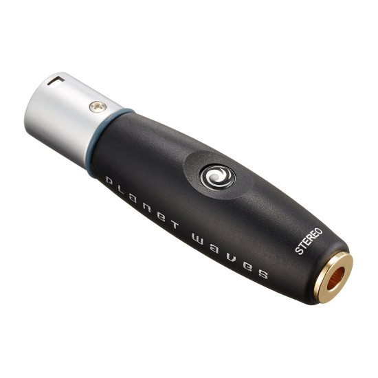 D'Addario Planet Waves XLR male stereo-1/4"/6,3mm/Stereo Female jack adapter